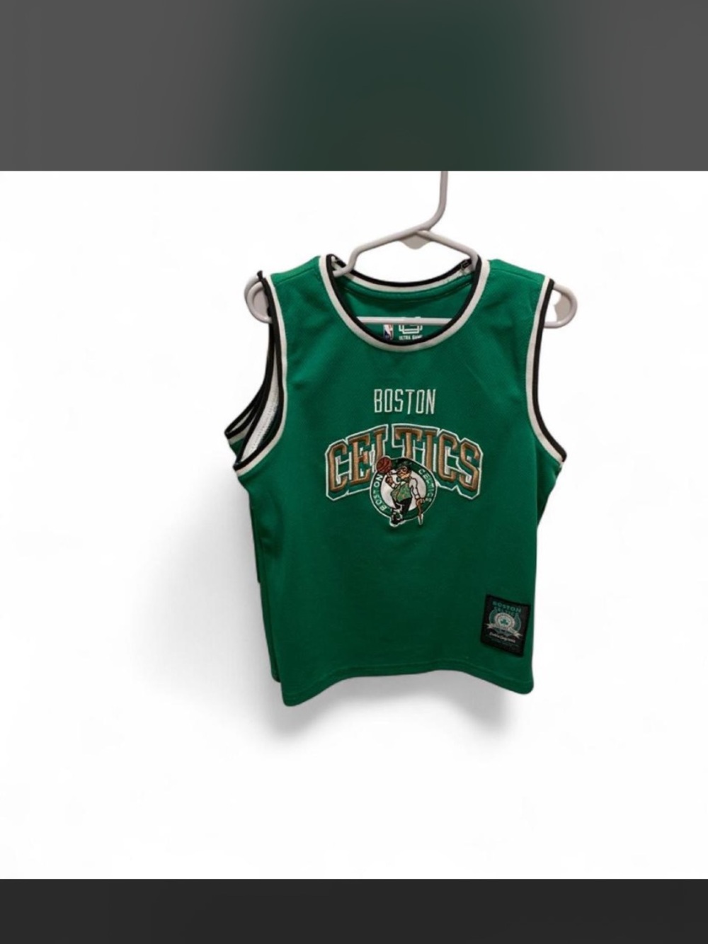 Boston Celtics Green Kids Basketball Tank Top